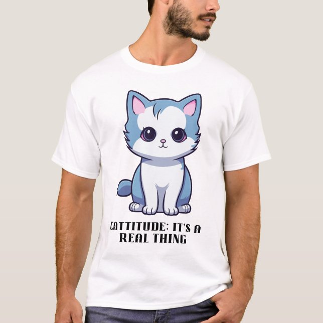 Det är en riktig sak t shirt (Framsida)