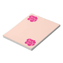 Det är en rosa babydusch.