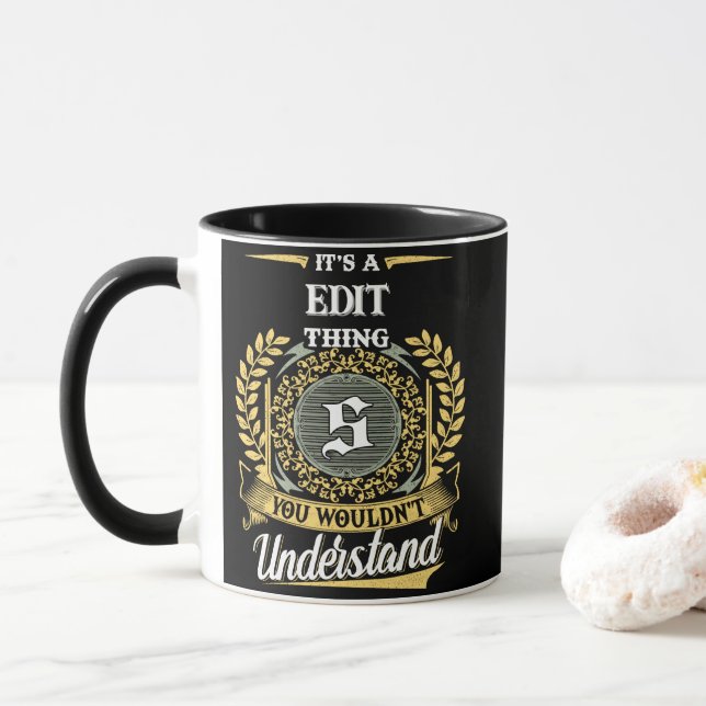 Det är en S-sak du inte skulle förstå Mugg (Med munk)