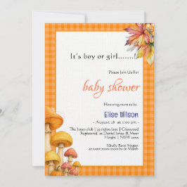 Det är en sagaomspunnen baby shower för pojke elle inbjudningar