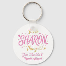 Det är en sak för Sharon Rosa Guld Kvinnor Present
