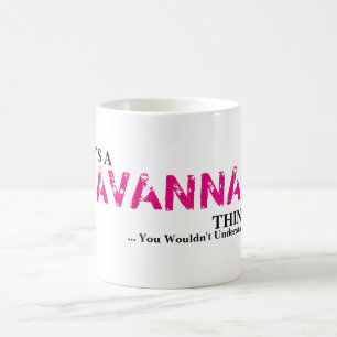 Det är en SAVANNAHsak! Kaffemugg
