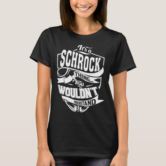 Det är en SCHROCK Sak T Shirt (Framsida)