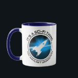 Det är en Sci-Fi Sak - du skulle inte förstå Mugg<br><div class="desc">Det är ett Sci-Fi Sak - du skulle inte förstå. Lustigt ski-fi-älskare-presentidé för en man, kvinna, tonåringar eller barn som kärlek science fiction, rymden och utforskar universum, och är en scifi-geek eller -nörd. Kärlek science fiction bokar, sci-fi TV-program eller sci-fi-filmer? Om du är en sci-fi fläkt och har en känsla...</div>