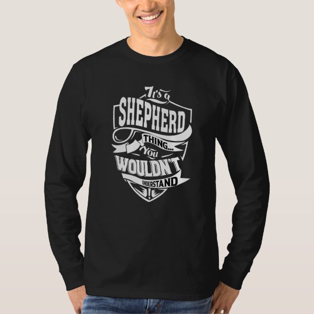 Det är en Shepherd Sak T Shirt (Framsida)