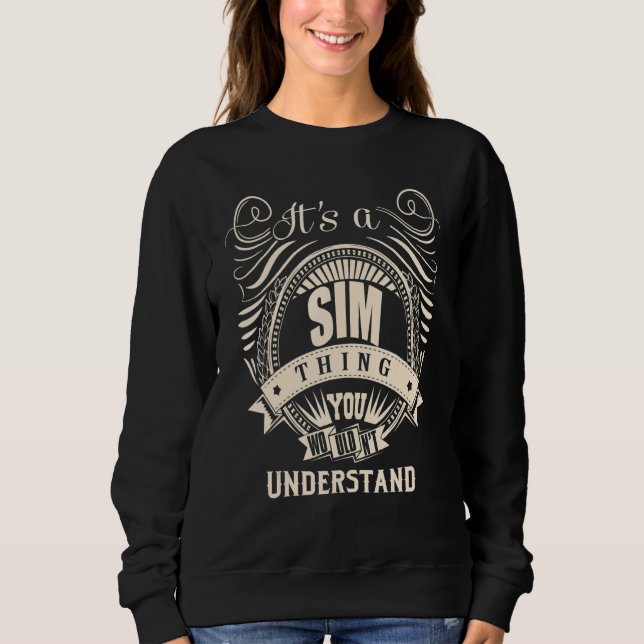 Det är en SIM Sak T Shirt (Framsida)