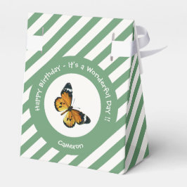 Det är en slöjd tiger/afrikansk drottning Butterfl Presentaskar