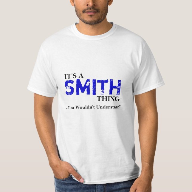 Det är en SMEDsak,… som du skulle för att inte Tee Shirt (Framsida)
