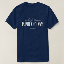 "Det är en snygg bunsortens dag" Anpassad hårtee T Shirt