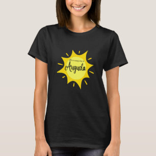 Det är en solig dag i Augusta. Premium T Shirt