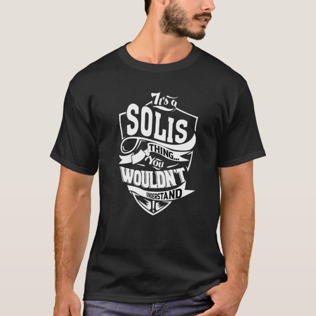 Det är en Solis Sak T Shirt (Framsida)