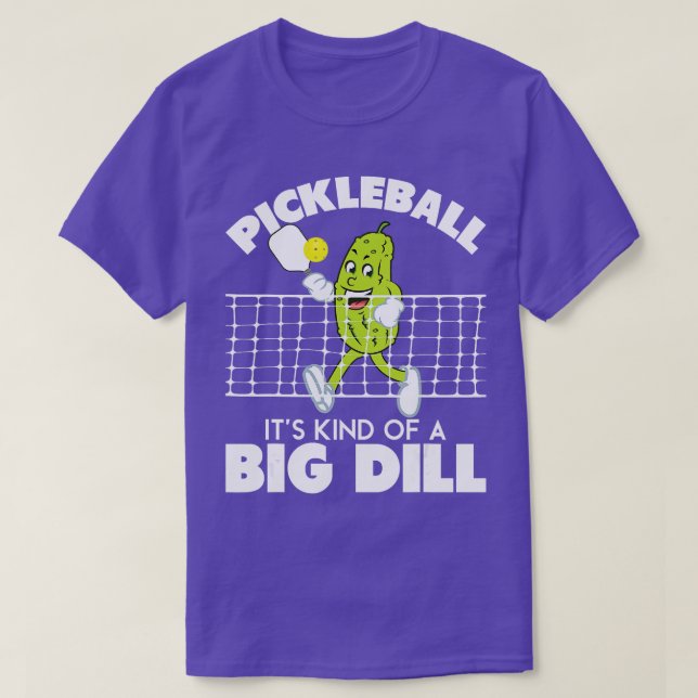 Det är en stor, fin, Pickleball Paddlebal T Shirt (Design framsida)