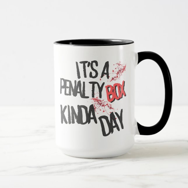 Det är en straffbox på en dag CERAMIC ACCENT MUGG (Höger)