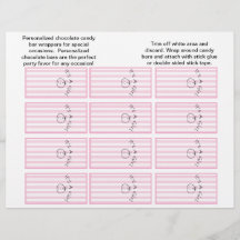 Det är en strimlad candybar Wrapper