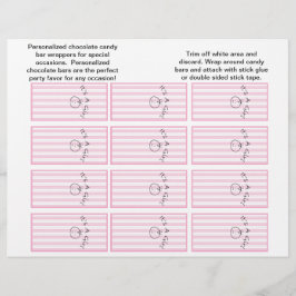 Det är en strimlad candybar Wrapper