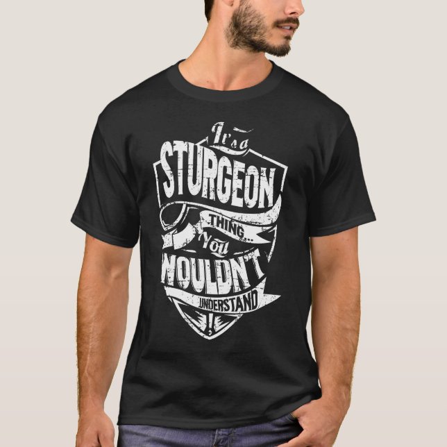 Det är en STURGEON Sak T Shirt (Framsida)