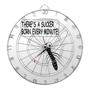 Det är en sucker som föds varje minut darttavla