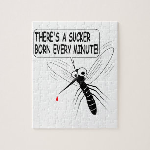 Det är en sucker som föds varje minut pussel