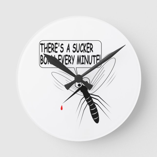 Det är en sugare som är född varje minut rund klocka (Framsida)