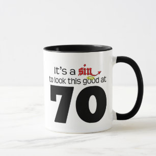 Det är en synda som ser denna bra på 70 mugg