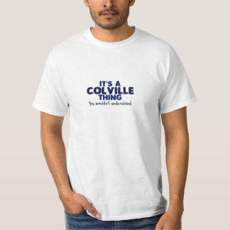 Det är en T-tröja för Colville sakefternamn T-shirt
