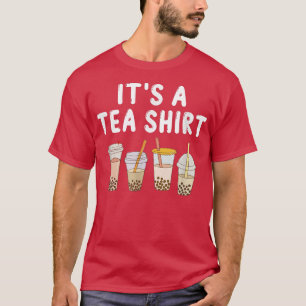 Det är en Tea Shirt - Funny Teashirt Pun - Bubble T