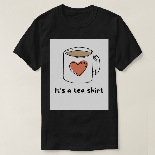 Det är en tea Shirt Illustration T Shirt (Design framsida)