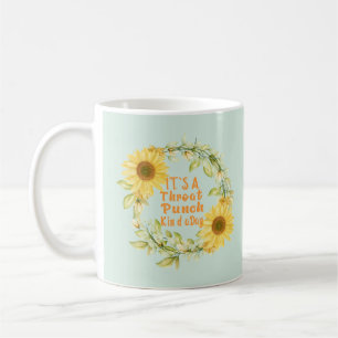 Det är en Throat Slår Kinda Day, en fin kaffepått Kaffemugg