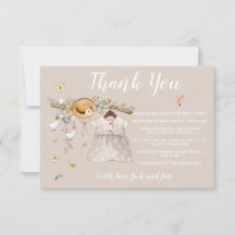 Det är en tjej Baby Shower-tack.