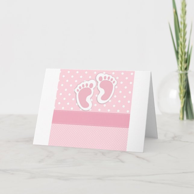 Det är en tjej! meddelande (Framsida)