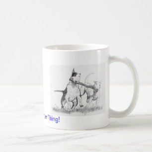 Det är en tjurTerriersak! Kaffemugg