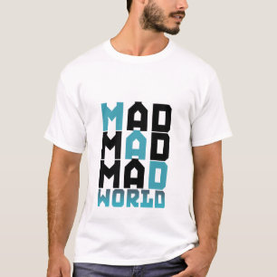 Det är en tokig tokig världsT-tröja Tee Shirt