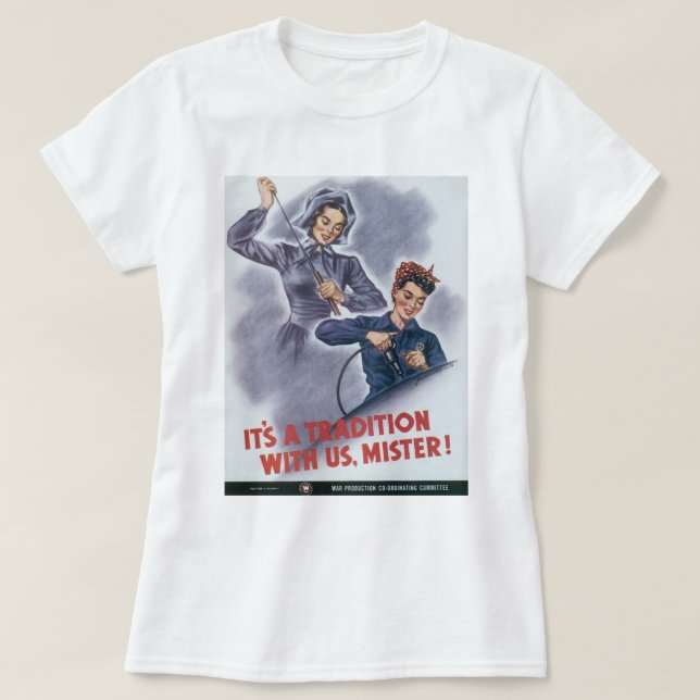 Det är en tradition med oss, herr minister! tee shirt (Design framsida)