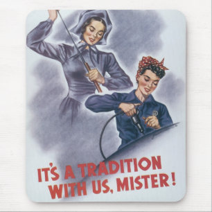 Det är en tradition med oss, Mister! Musmatta