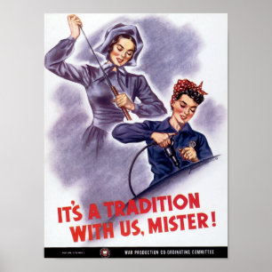 Det är en tradition med oss, Mister! Poster