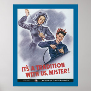 Det är en tradition med oss, Mister! Poster
