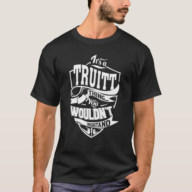 Det är en TRUITT Sak T Shirt (Framsida)