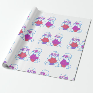 Det är en Twin Sak Wrapping Papper Presentpapper