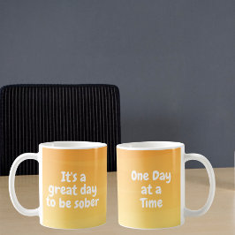 Det är en Underbar dag att vara nykter - Sobriety Kaffemugg