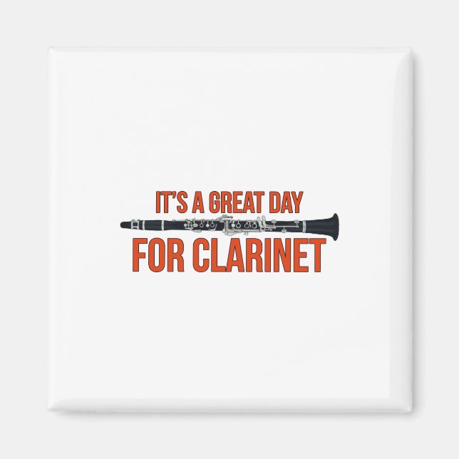 Det är en Underbar dag för Clarinet Magnet (Framsidan)