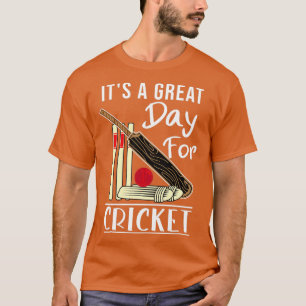 Det är en underbar dag för kricketroliga cricketci t shirt