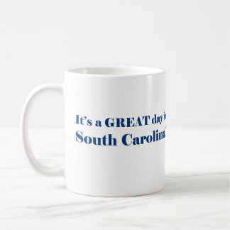 Det är en UNDERBAR dag i South Carolina Kaffemugg