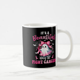 Det är en vacker dag att bekämpa bröstcancer B Kaffemugg