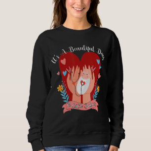 Det är en vacker dag att fånga Spädbarn Midfru Nur T Shirt