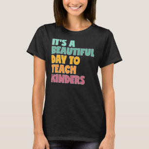 Det är en vacker dag att lära sig. t shirt