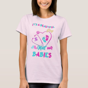"Det är en vacker dag att träffa vår Spädbarn - Cu T Shirt