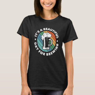 Det är en vacker dag för att andas homebretkött t shirt
