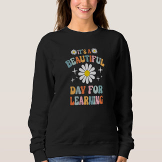 Det är en vacker dag för att lära sig Retro Teache T Shirt