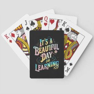 Det är en vacker dag för att lära sig tillbaka til casinokort