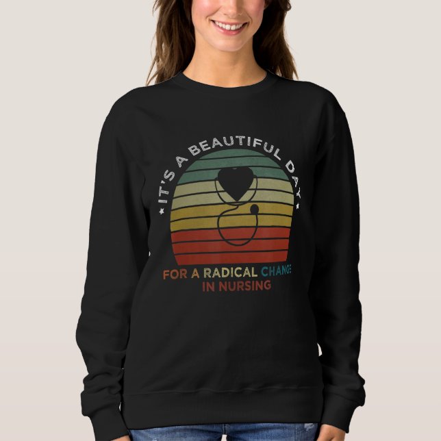 Det är en vacker dag för en radikal förändring. t shirt (Framsida)